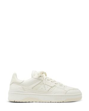 Axel Arigato Low-Top Leather Sneakers With Panel Detailing - White