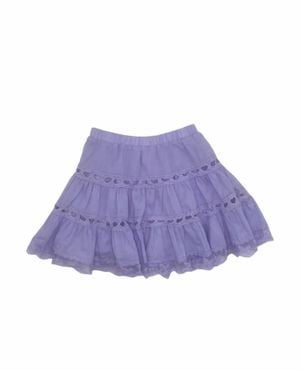 Theme Girl's Sofia Mini Skirt - Purple