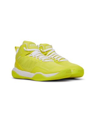 Moolah Neovolt Pro Mid Highlight Tape Shoes - Yellow