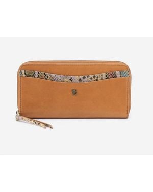 Hobo International Max Large Zip Around Wallet - Black