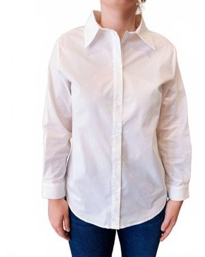 Joh Cotton Poplin Shirt - White