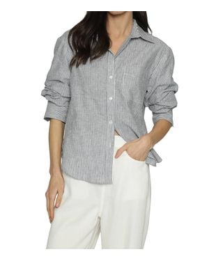 Drew Scottie Button Down Shirt - Gray