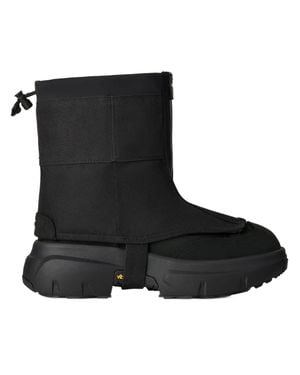 UGG High-Top Shroud Boot With Chunky Sole - Black