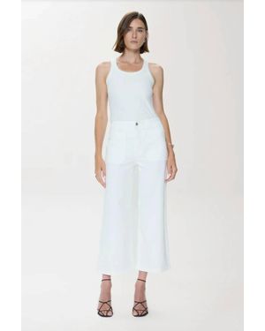 Pistola Zooey Patch Pocket Utility Pants - White