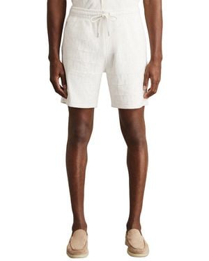 Reiss Phillmore Aztec Short - White