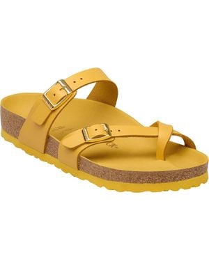 Birkenstock Mayari Lena Amalfi Sandals - Yellow