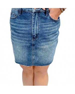 Judy Blue Rigid Magic Skirt - Blue
