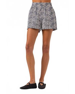 Sundays Embroidered Fuller Shorts - Gray