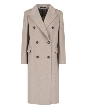 Tagliatore Tailored 100% Virgin Wool Jacket - Natural
