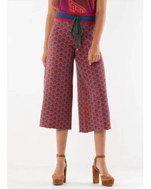 Emily Mccarthy Teddy Crop Trouser - Red