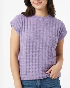 Michelle Mae Kelly Knit Sweater - Purple