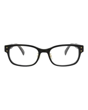 dunhill Square-Frame Acetate Optical Frames - Brown