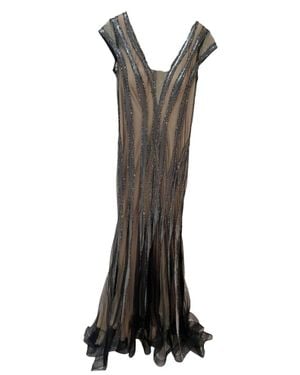 Alberto Makali Mesh Dress - Black