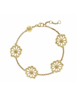 Goldbug Collection By The Bunch Okra Bracelet - Metallic