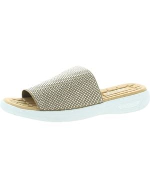 Kenneth Cole Four Jewel Slide Open Toe Slip On Slide Sandals - Multicolor