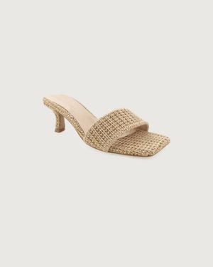 Billini Chloe Raffia Heeled Sandal - Natural