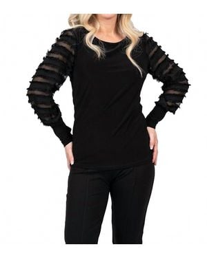 Scapa Long Sleeve Top - Black