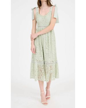 Blu Pepper Lace Trim Mini Dress in White | Lyst Blu Pepper Lace Trim Mini Dress in White | Lyst