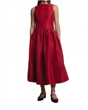 Lovaan Val Party Dress - Red