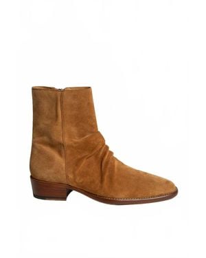 Amiri Stack Boot - Brown