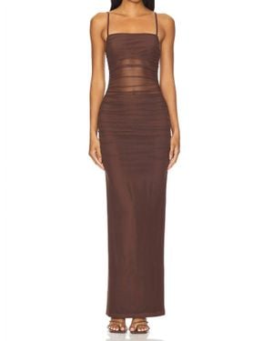 superdown Celeste Maxi Dress - Brown