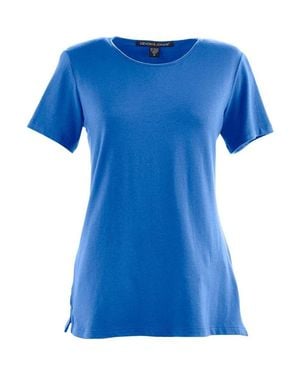 Devon & Jones Perfect Fit Shell T-Shirt - Blue