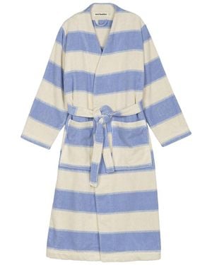 Marimekko Galleria Bath Robe - Blue