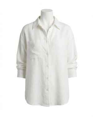 Z Supply Alfie Button Up Shirt - White