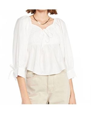 En Saison Estela Blouse - White