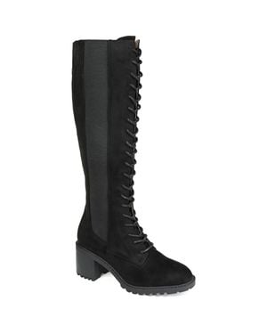 Journee Collection Collection Tru Comfort Foam Wide Calf Jenicca Boot - Black
