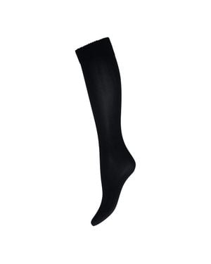 Wolford Velvet De Luxe 50 Knee-Highs - Black