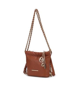 MKF Loriana Mini Shoulder Bag By Mia K - Brown