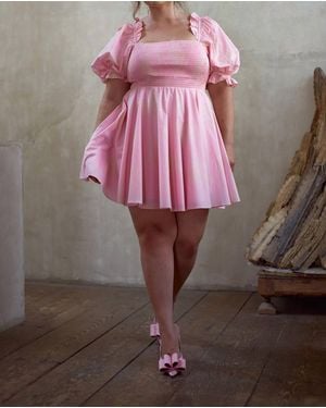 Selkie Maria Mini Dress - Pink