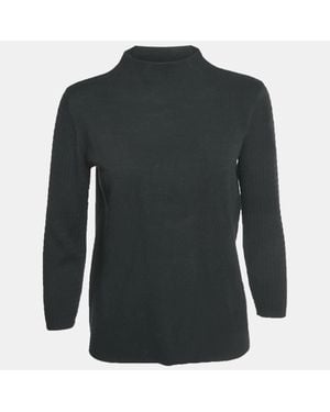 Max Mara Stretch Knit Sweatshirt - Green