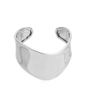Ettika Smooth Cuff Bracelet - White