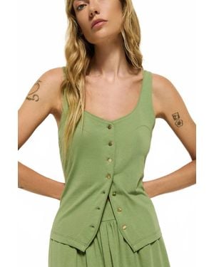 Nation Ltd Brya Tank Top - Green