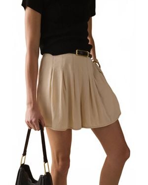 Sancia Juna Pull-On Shorts - Brown
