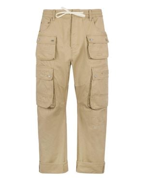 DSquared² Drawstring Pants - Natural