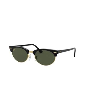 Ray-Ban Clubmaster Oval Eyeglasses - Black