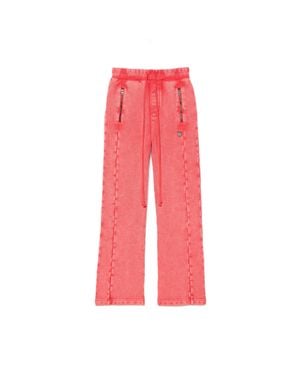 Cult Of Individuality French Terry Open Hem Sweatpants 620 Grams - Pink
