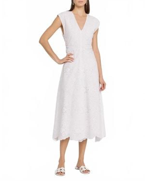 Veronica Beard Aven Dress - White