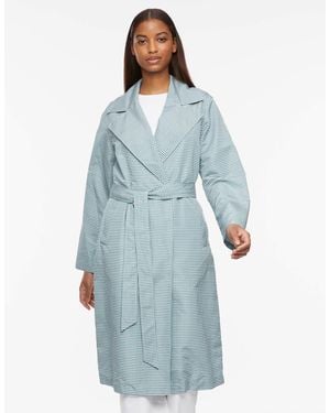 Bernardo Rain Trench Coat - Blue