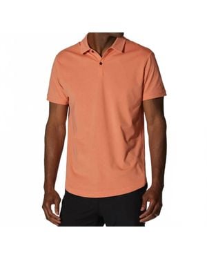 Cuts Golf Polo Shirt - Orange