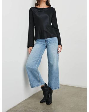 Rails Amari Boatneck Top - Blue