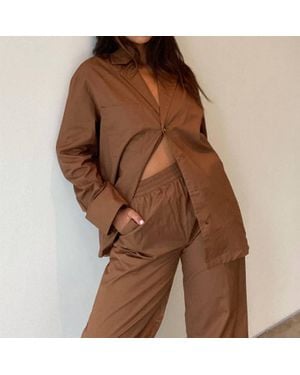 Et Clet Merola Top - Brown