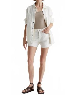 AG Jeans Halle Short - White