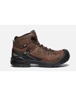 Keen Targhee Iv Carbon Safety Toe Waterproof Work Boot - Black