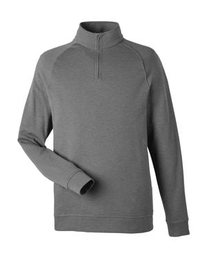 Devon & Jones New Classics Charleston Quarter-Zip Pullover - Gray