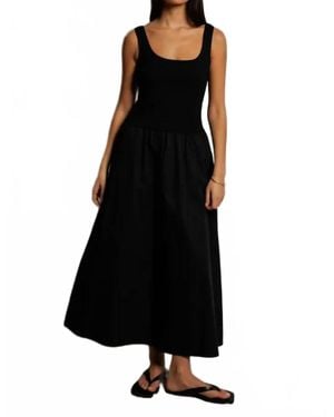 PERFECTWHITETEE Fabiola Tank Dress - Black