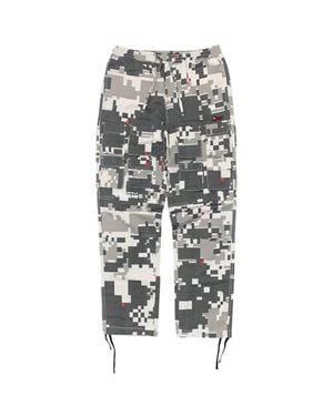ICECREAM Hollow Cargo Pants - Gray
